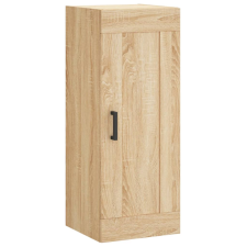 vidaXL sonoma tölgy szerelt fa fali szekrény 34,5x34x90 cm (830503) bútor