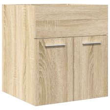 vidaXL sonoma tölgy szerelt fa fürdőszobai mosdószekrény 41x38,5x46 cm (856203) fürdőszoba bútor
