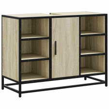 vidaXL sonoma tölgy szerelt fa fürdőszobai mosdószekrény 80x33x60 cm (849290) fürdőszoba bútor