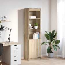vidaXL sonoma tölgy szerelt fa magasszekrény 50x35x180 cm bútor