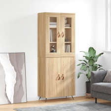 vidaXL sonoma-tölgy szerelt fa magasszekrény 69,5 x 34 x 180 cm bútor