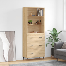 vidaXL sonoma-tölgy szerelt fa magasszekrény 69,5 x 34 x 180 cm bútor