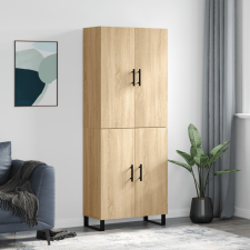 vidaXL sonoma-tölgy szerelt fa magasszekrény 69,5 x 34 x 180 cm bútor