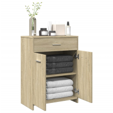 vidaXL sonoma tölgy színű forgácslap fürdőszobaszekrény 60x33x80 cm fürdőszoba bútor