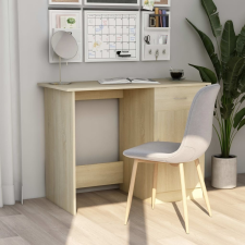 vidaXL sonoma-tölgy színű forgácslap íróasztal 100 x 50 x 76 cm íróasztal