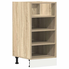 vidaXL sonoma tölgy színű szerelt fa alsó szekrény 40x44,5x81,5 cm (854204) bútor