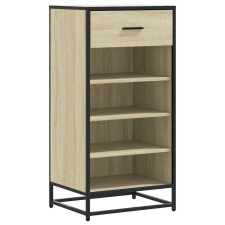 vidaXL sonoma tölgy színű szerelt fa cipőtartó 48x38x97,5 cm (849210) bútor