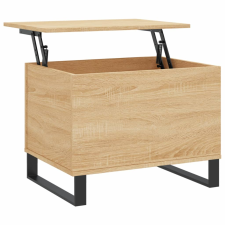 vidaXL sonoma tölgy színű szerelt fa dohányzóasztal 60x44,5x45 cm (830959) bútor