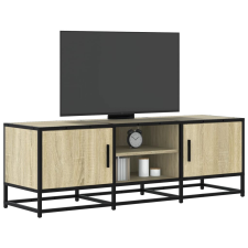 vidaXL sonoma tölgy színű szerelt fa és fém TV-szekrény 120x35x41 cm bútor