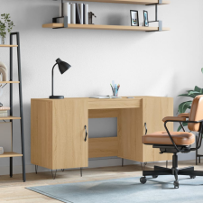 vidaXL sonoma tölgy színű szerelt fa íróasztal 140 x 50 x 75 cm íróasztal