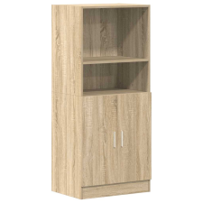 vidaXL sonoma tölgy színű szerelt fa konyhaszekrény 57x41,5x131,5 cm (860123) bútor