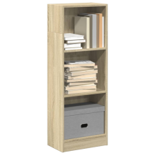 vidaXL sonoma tölgy színű szerelt fa könyvespolc 40 x 24 x 109 cm bútor