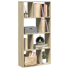 vidaXL sonoma tölgy színű szerelt fa könyvespolc 60 x 20 x 120 cm bútor