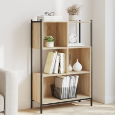vidaXL sonoma tölgy színű szerelt fa könyvszekrény 72x28x109 cm bútor