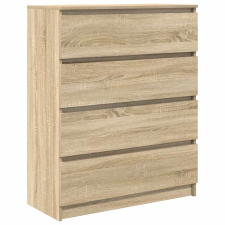 vidaXL sonoma tölgy színű szerelt fa tálalóasztal 80x35x99 cm (3328482) bútor
