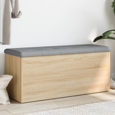 vidaXL sonoma tölgy színű szerelt fa tárolópad 102 x 42 x 45 cm bútor