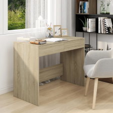 vidaXL Sonoma-tölgyszínű forgácslap íróasztal 101 x 50 x 76,5 cm íróasztal