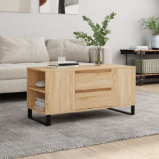 vidaXL sonoma-tölgyszínű műfa dohányzóasztal 102 x 44,5 x 50 cm bútor