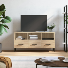 vidaXL sonoma-tölgyszínű műfa TV-szekrény 102 x 36 x 50 cm bútor