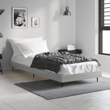 vidaXL sonoma tölgyszínű szerelt fa ágykeret 75 x 190 cm ágy és ágykellék