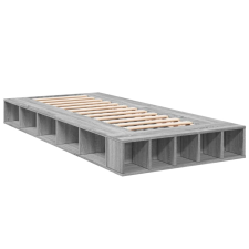 vidaXL sonoma tölgyszínű szerelt fa ágykeret 90 x 190 cm (3280529) ágy és ágykellék