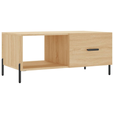 vidaXL sonoma-tölgyszínű szerelt fa dohányzóasztal 90 x 50 x 40 cm (829223) bútor