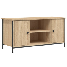 vidaXL sonoma-tölgyszínű szerelt fa fali TV-szekrény 100x40x50 cm (832764) bútor