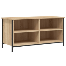vidaXL sonoma-tölgyszínű szerelt fa fali TV-szekrény 100x40x50 cm (832774) bútor