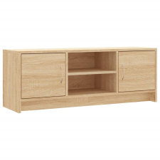 vidaXL sonoma-tölgyszínű szerelt fa fali TV-szekrény 102x30x37,5 cm (823256) bútor