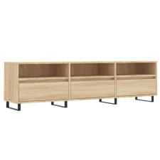 vidaXL sonoma-tölgyszínű szerelt fa fali TV-szekrény 150x30x44,5 cm (831303) bútor