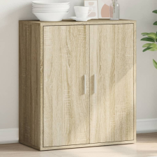 vidaXL sonoma-tölgyszínű szerelt fa tálalóasztal 79 x 38 x 80 cm bútor