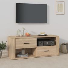 vidaXL sonoma tölgyszínű szerelt fa TV-szekrény 100 x 35 x 40 cm bútor