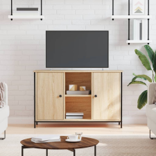 vidaXL sonoma-tölgyszínű szerelt fa TV-szekrény 100 x 35 x 65 cm bútor