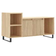 vidaXL sonoma tölgyszínű szerelt fa TV-szekrény 100x35x55 cm (831327) bútor