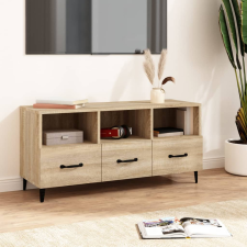 vidaXL sonoma tölgyszínű szerelt fa TV-szekrény 102 x 35 x 50 cm bútor