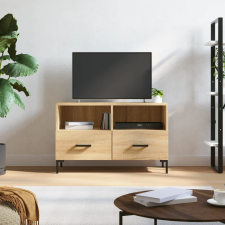 vidaXL sonoma-tölgyszínű szerelt fa TV-szekrény 80 x 36 x 50 cm bútor