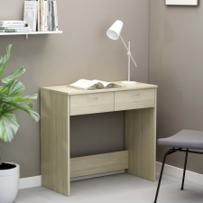 vidaXL sonomatölgy színű forgácslap íróasztal 80 x 40 x 75 cm íróasztal