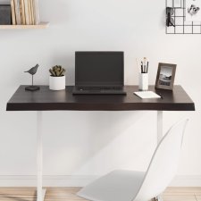 vidaXL sötétbarna kezelt tömör asztallap 100x50x(2-4) cm bútor