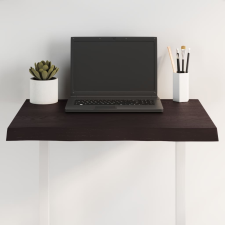 vidaXL sötétbarna kezelt tömör asztallap 60x50x(2-4) cm bútor