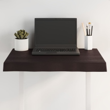 vidaXL sötétbarna kezelt tömör asztallap 60x50x(2-6) cm bútor