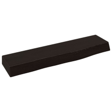 vidaXL sötétbarna kezelt tömör tölgyfa fali polc 40x10x4 cm (363741) bútor