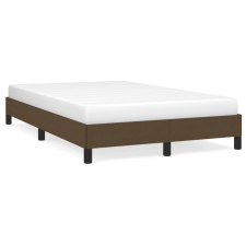 vidaXL sötétbarna szövet ágykeret 120 x 190 cm ágy és ágykellék