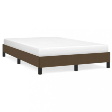 vidaXL Sötétbarna szövet ágykeret 120 x 190 cm ágy és ágykellék