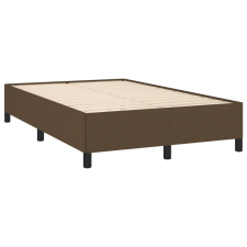 vidaXL sötétbarna szövet ágykeret 120 x 190 cm (379511) ágy és ágykellék