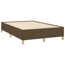 vidaXL sötétbarna szövet ágykeret 120 x 190 cm (379518) ágy és ágykellék