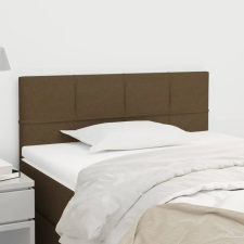 vidaXL Sötétbarna szövet fejtámla 100x5x78/88 cm ágy és ágykellék