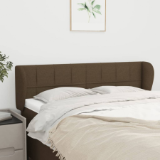 vidaXL sötétbarna szövet fejtámla 147x23x78/88 cm ágy és ágykellék