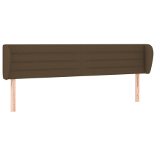 vidaXL sötétbarna szövet fejtámla 163x23x78/88 cm (3117293) ágy és ágykellék