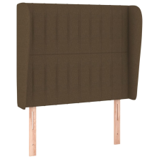 vidaXL sötétbarna szövet fejtámla szárnyakkal 103 x 23 x 118/128 cm (3118187) ágy és ágykellék