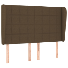 vidaXL sötétbarna szövet fejtámla szárnyakkal 147 x 23 x 118/128 cm (3117957) ágy és ágykellék